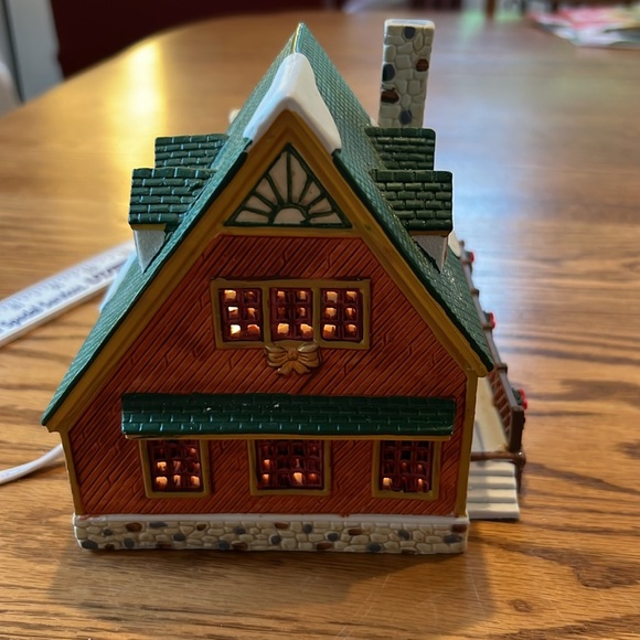 Lemax Sunrise Coffee House porcelain lighted house from 1998 - Picture 6 of 7